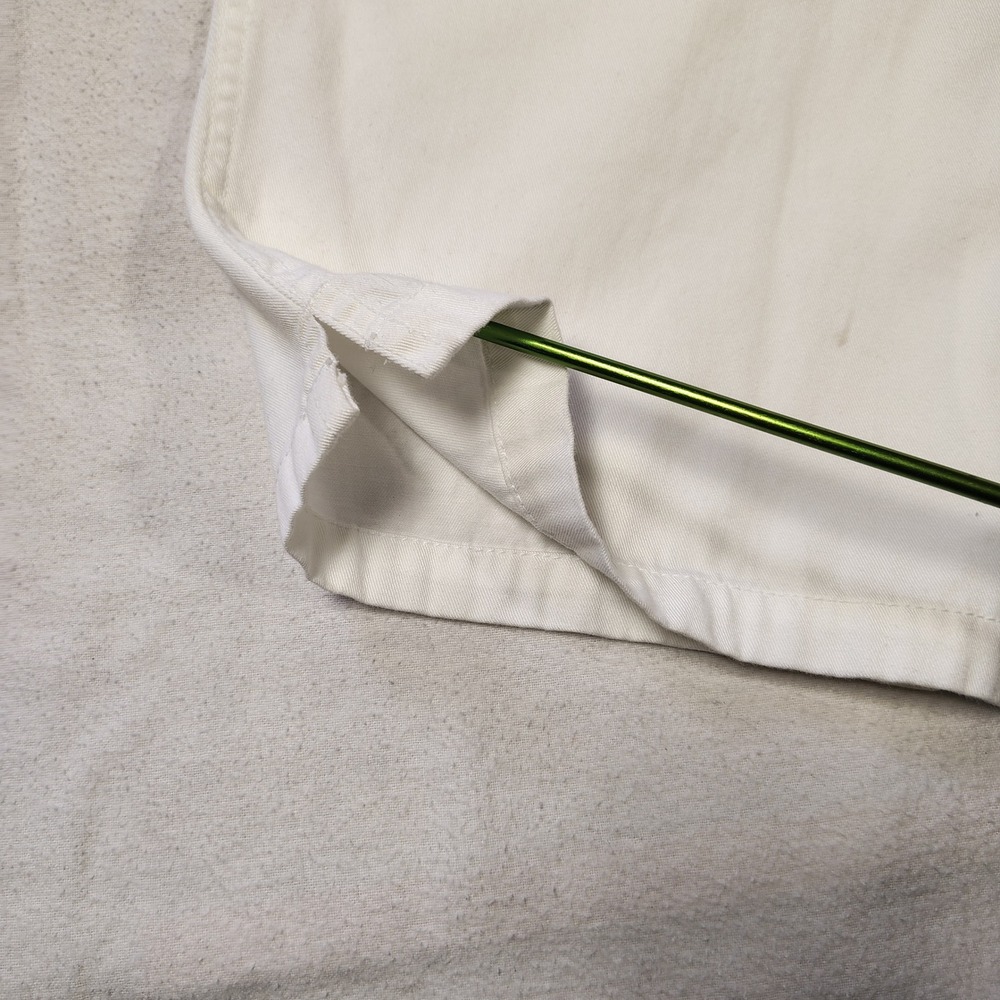 Lauren Ralph Lauren White Cotton Nautical Capri Women Size 12 Anchor Tag - Picture 13 of 16